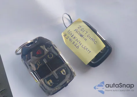 2017 GMC Acadia Slt-2 from USA, damaged, VIN 1GKKNNLSXHZ241323